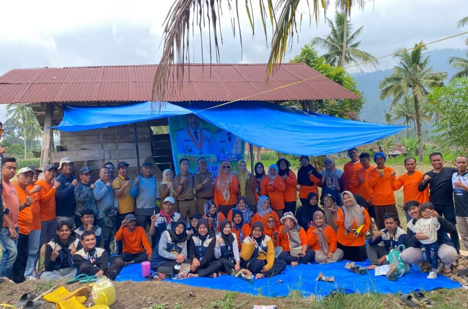 Wujudkan Mimpi Ketahanan Pangan, Pemerintah Nagari Lubuk Gadang Bersama Dinas Pertanian Kabupaten Solok Selatan Adakan ToT Budidaya Jagung